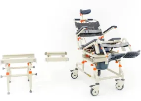 Shower Buddy SB2T TubBuddy with Tilt | Commode Seating System | Sliding Shower Chair Transfer Bench