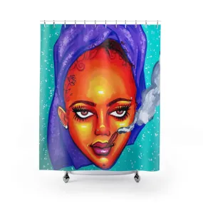 Shower Curtain / Tapestry - Bighead
