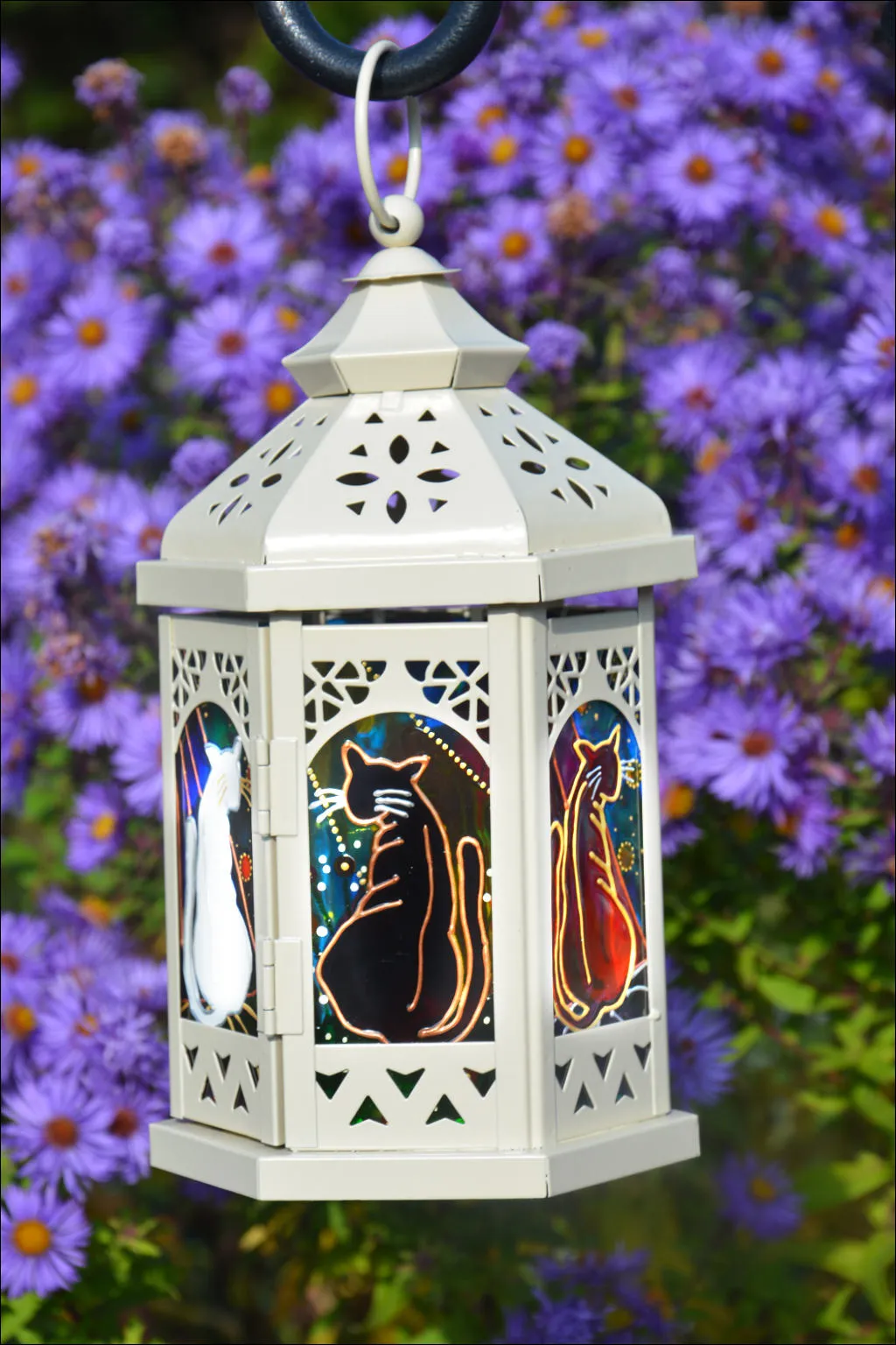 Small Moroccan Cat Lantern
