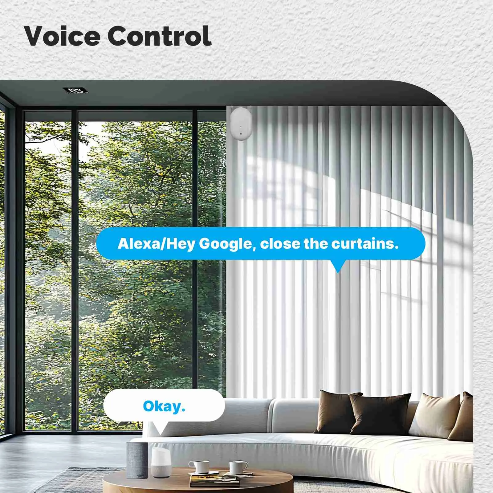 Smart Electric Curtain Robot Timing Auto Opener Closer App Remote Control