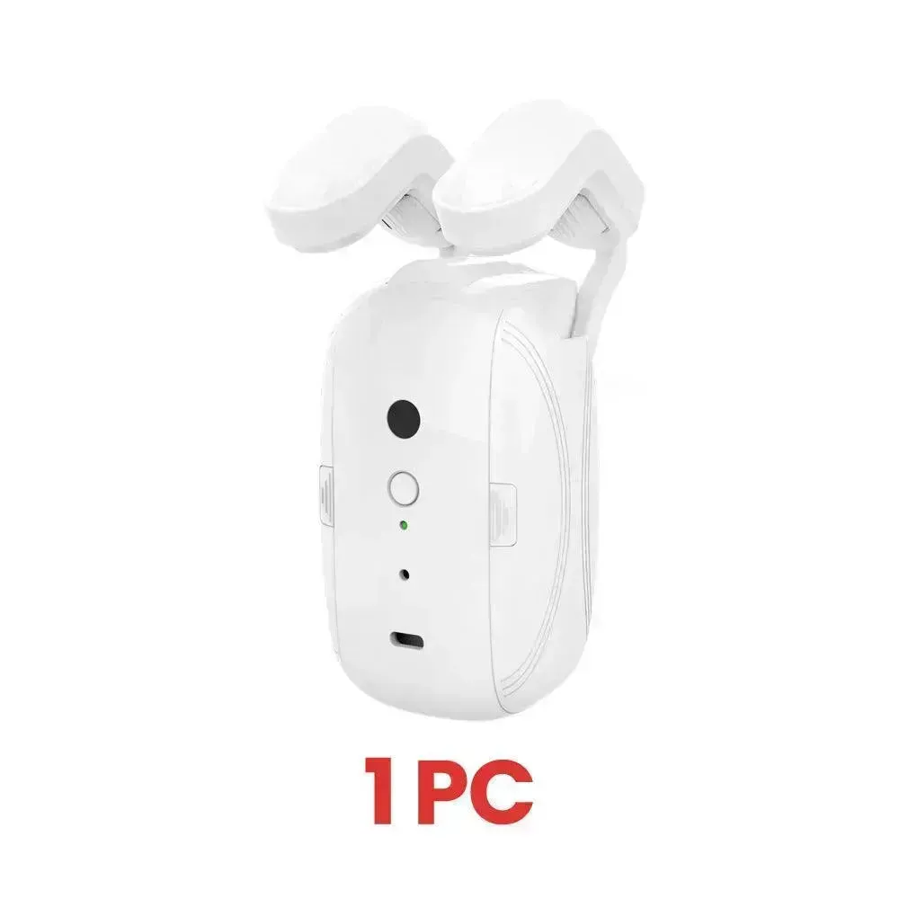 Smart Intelligent Curtain Opener Robot Motor BT Voice Control Switch Electric Curtain Robot APP Control Timer Setup Compatible with Home for Roman Rod