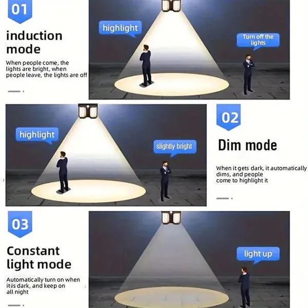 Solar Dual tungsten Motion Light