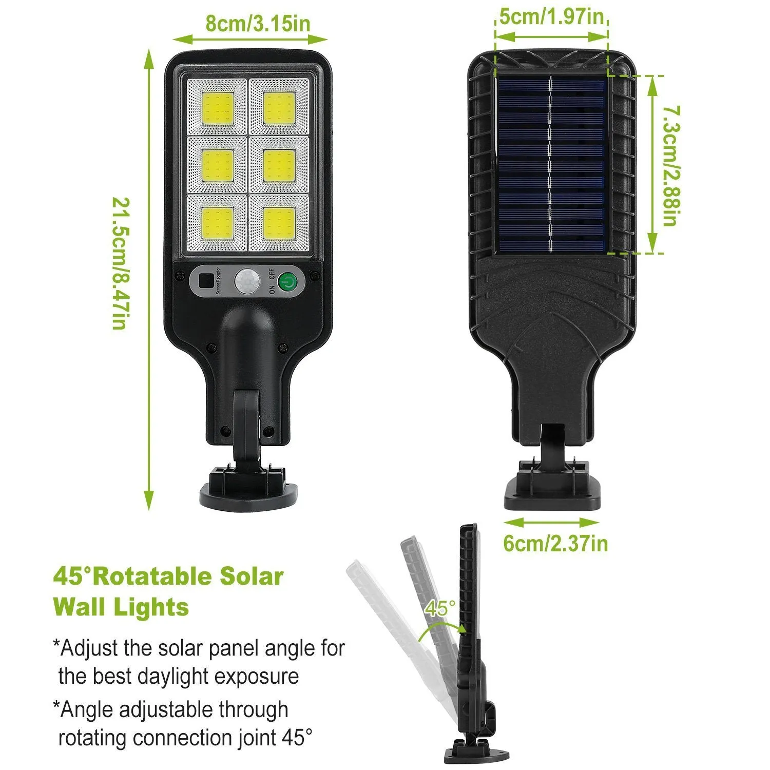 Solar Outdoor Wall Light