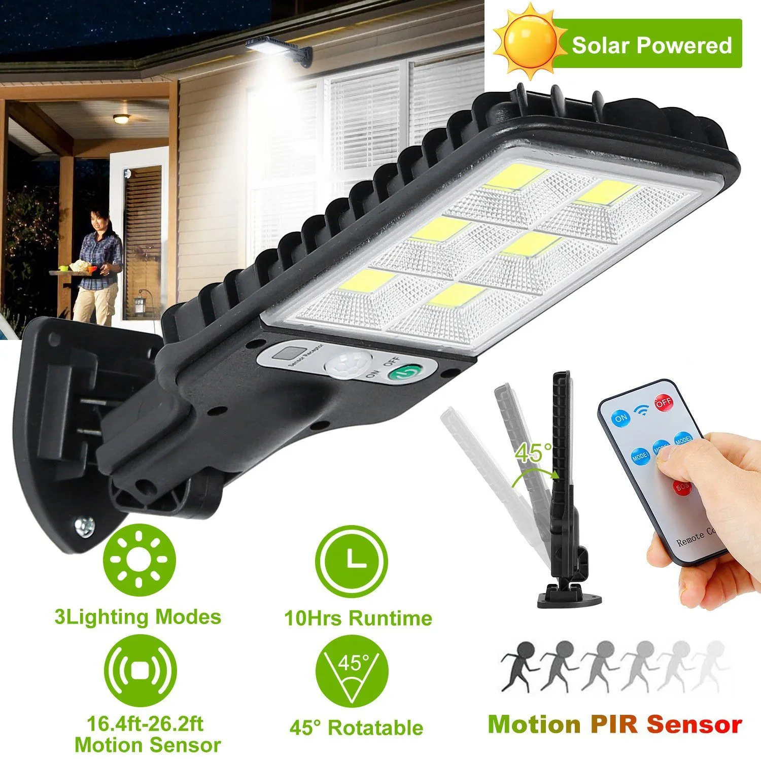 Solar Outdoor Wall Light