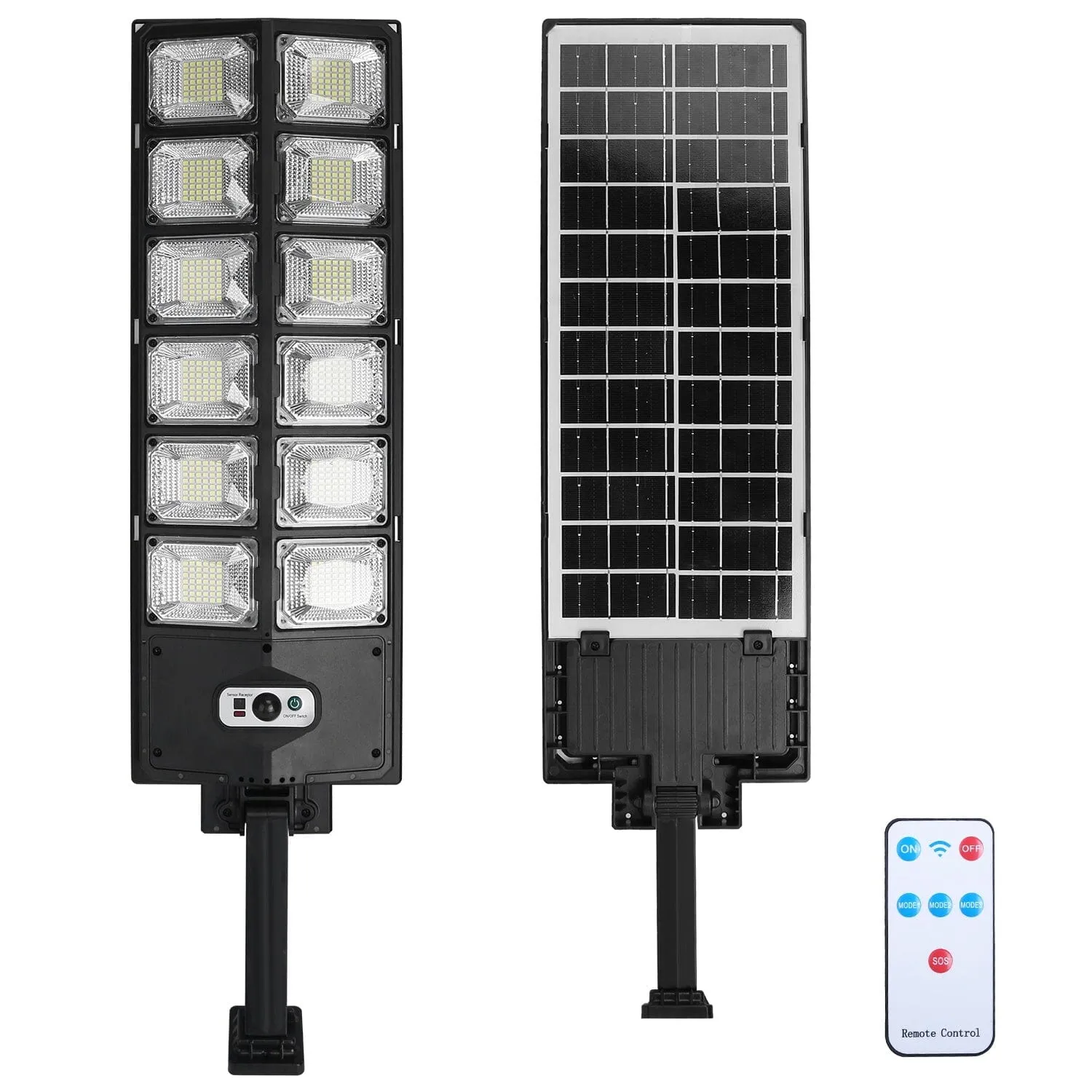 Solar Powered Wall Light Beads PIR Motion Sensor