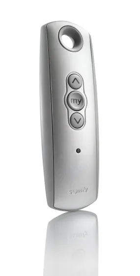 Somfy® Telis 1 RTS 1 Channel Remote Transmitter - Silver - DISCONTINUED