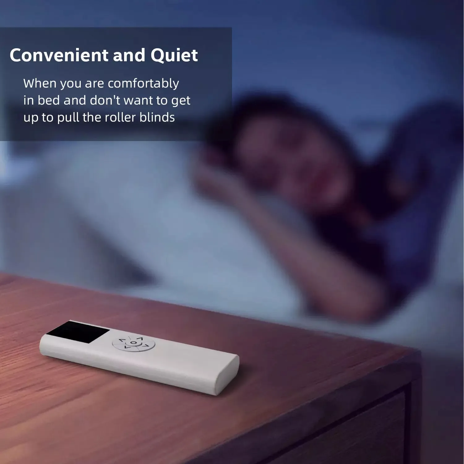 Sortfle AC114-01 Remote Control Compatible EL03-10HH01, 1 Channel Wireless Blinds Controller for Motorized Roller Shades and Blinds