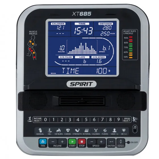 Spirit XT685 TREADMILL