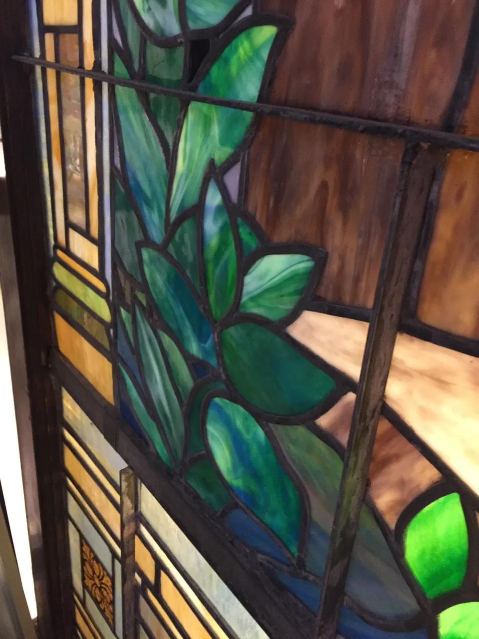Stained Glass, Leaded Glass Mural, Jesus, Large, Two Unique Murals