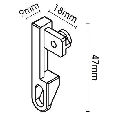 Supreme Glide Aluminium Track with fittings