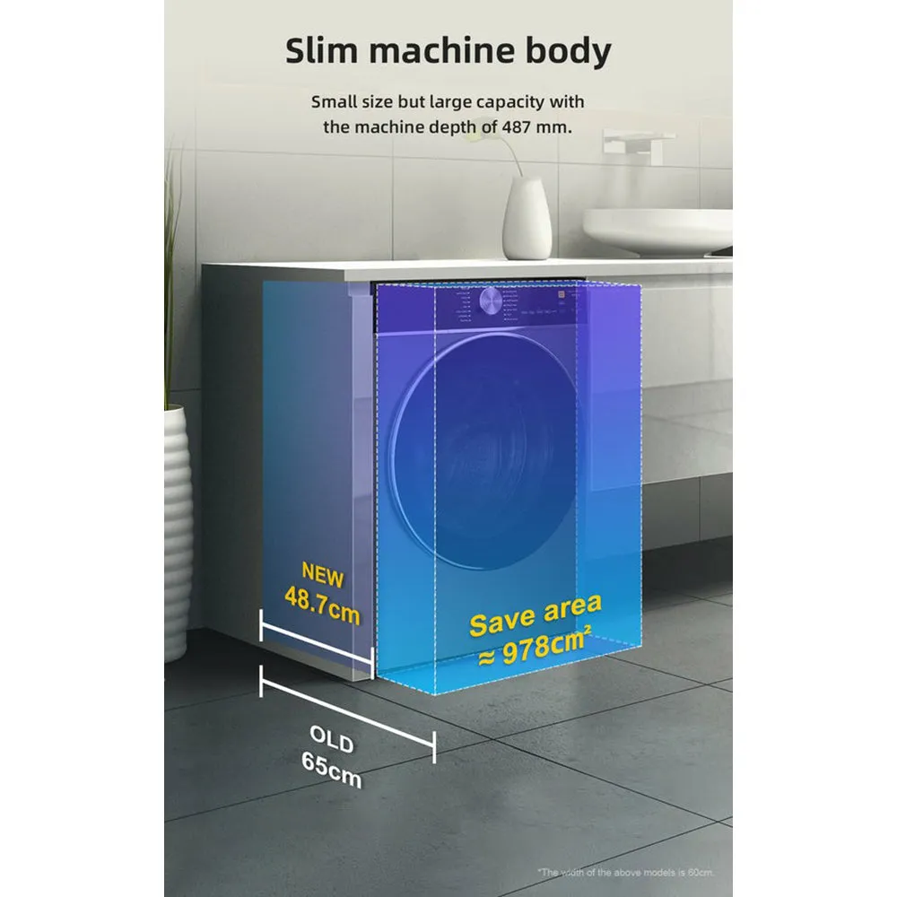 Thor 10KG 1400 RPM Washing Machine - White | T351410MLWA