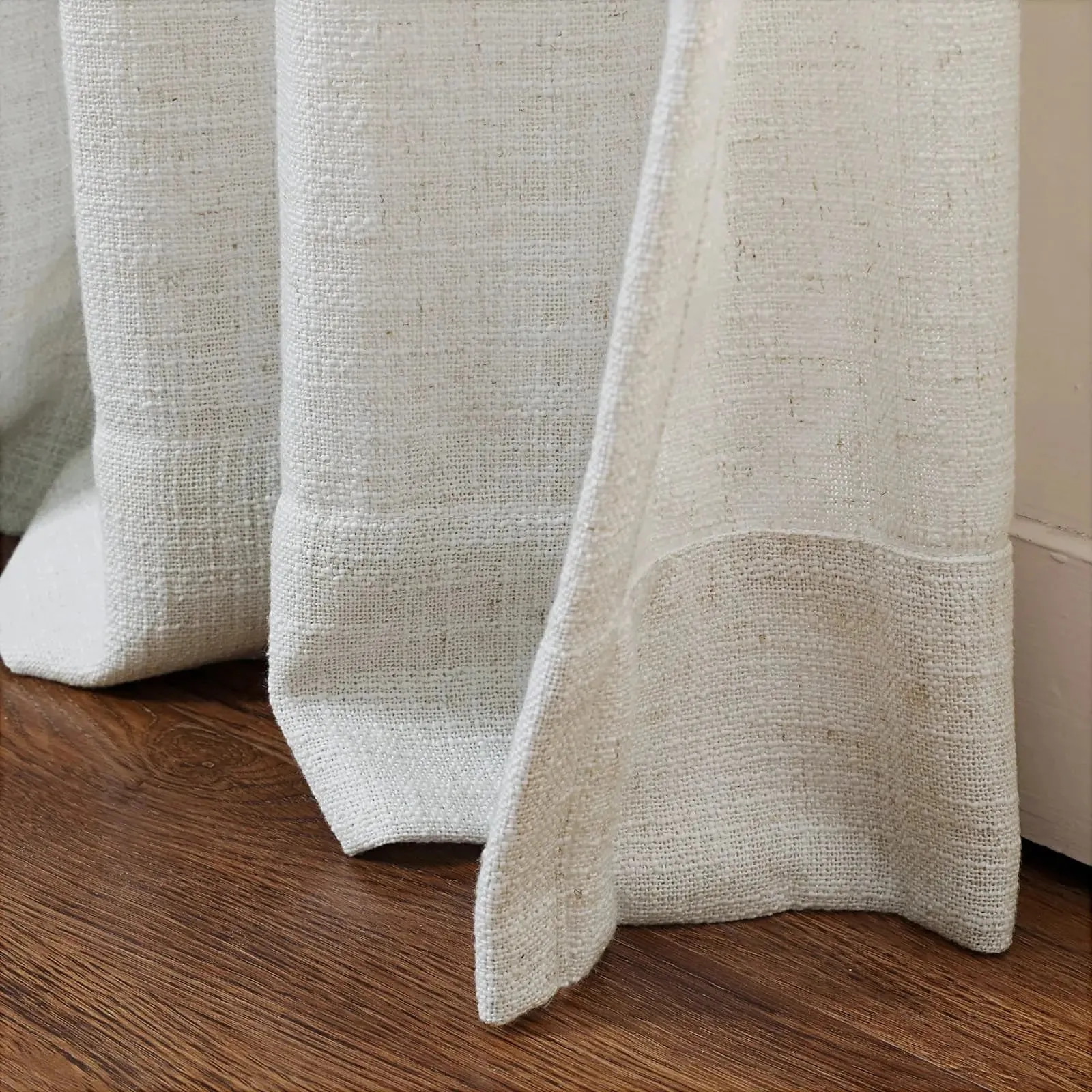 Tia Linen Curtain Drapery Grommet