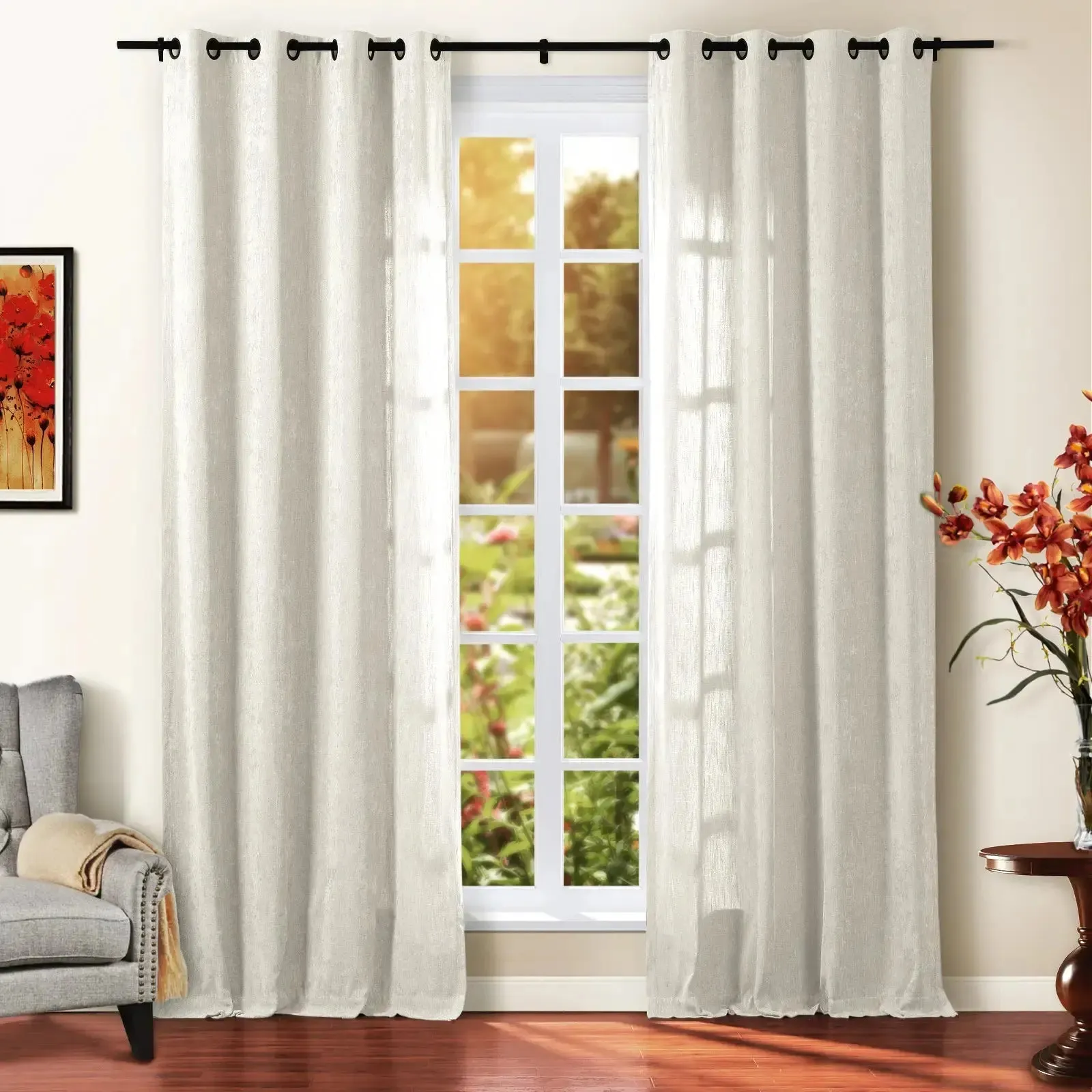 Tino Heavyweight Chenille Drapery Grommet