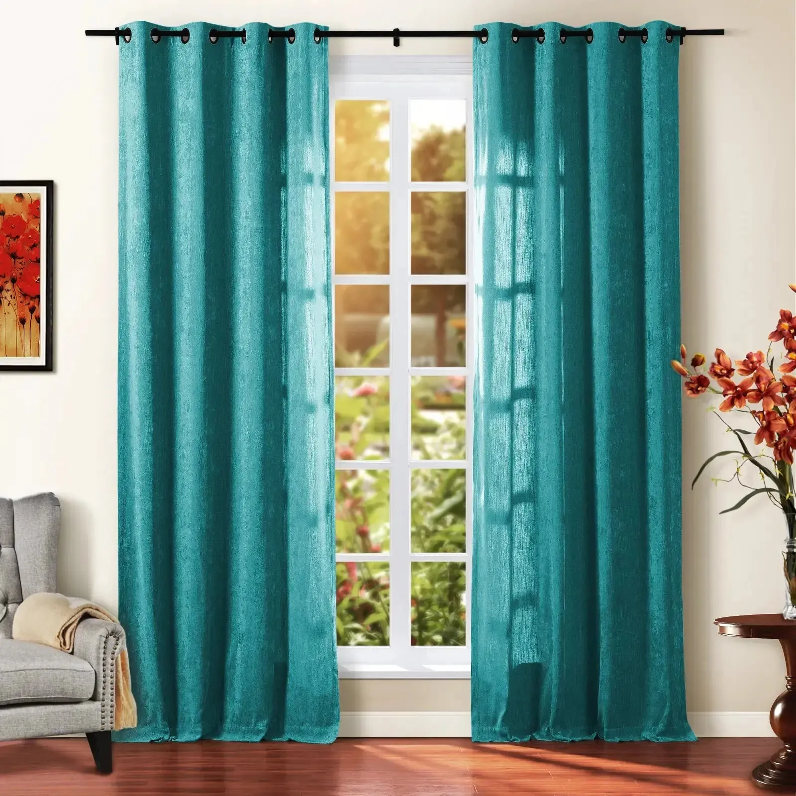 Tino Heavyweight Chenille Drapery Grommet