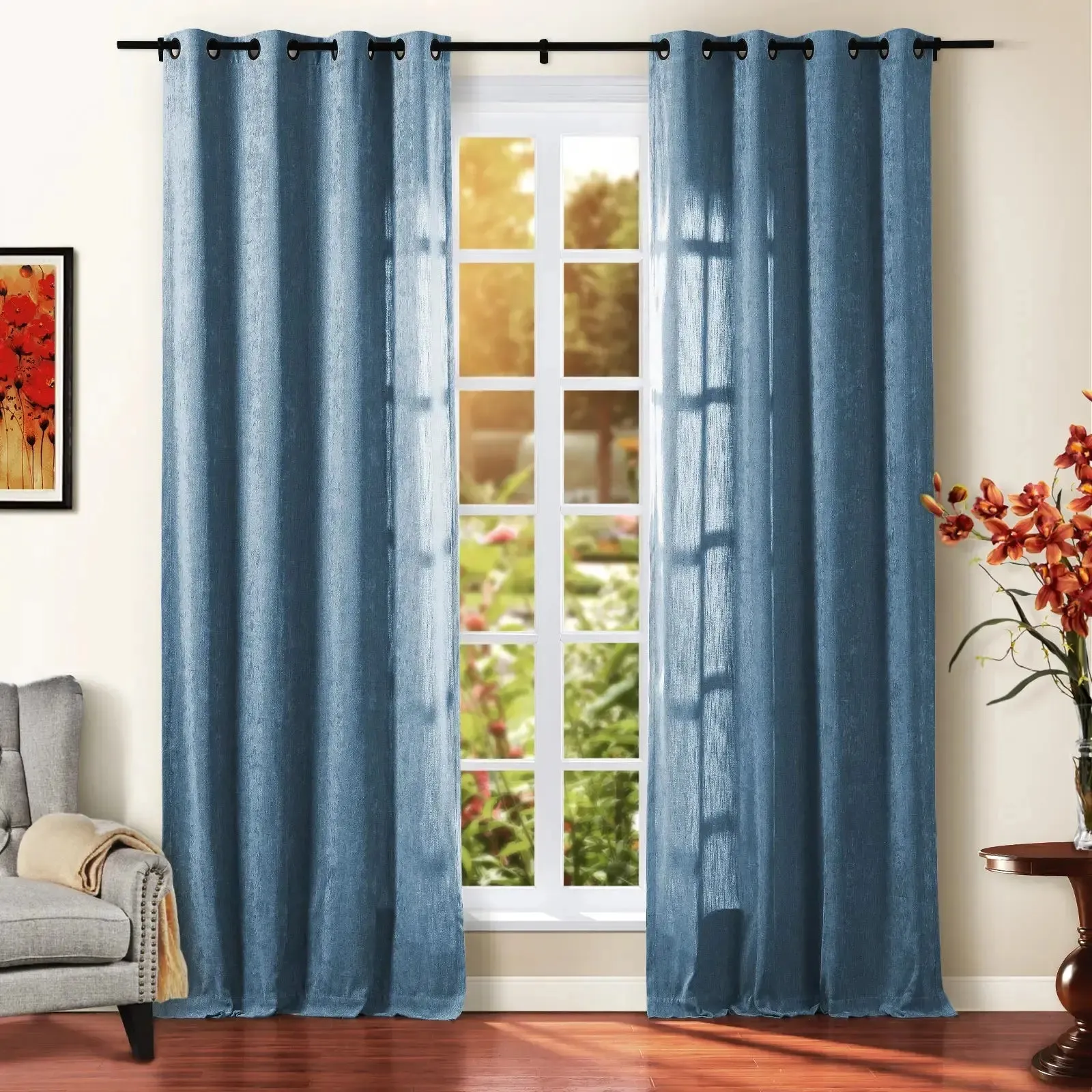 Tino Heavyweight Chenille Drapery Grommet
