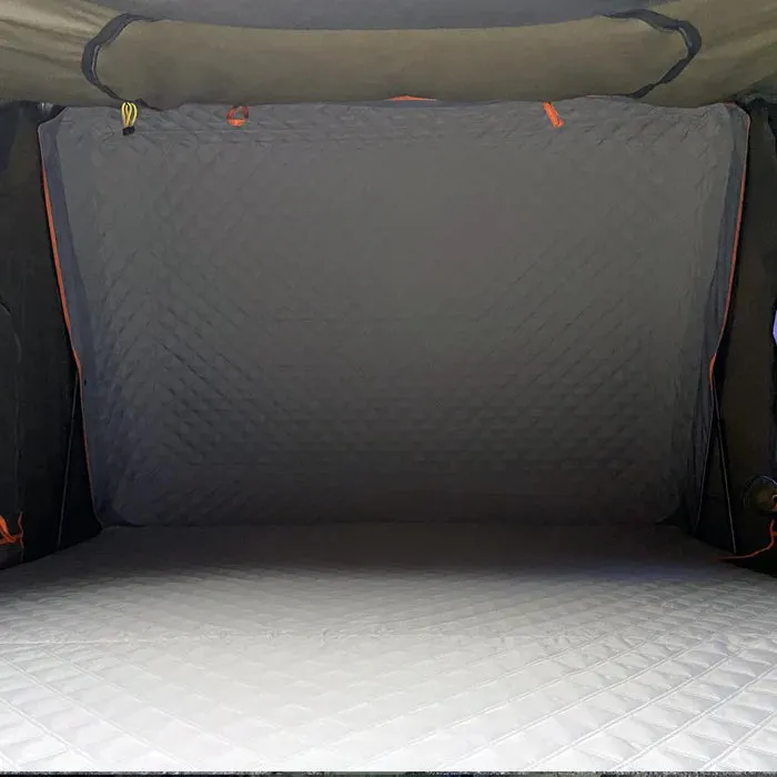 Optimized Title: Tuff Stuff Overland Alpha Black Hardshell Rooftop Tent for 2-3 People - Durable, Weatherproof Adventure Tent