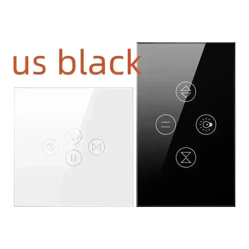 Tuya Smart WiFi Roller Shutter Curtain Light Wall Switch Voice Control Work With Alexa