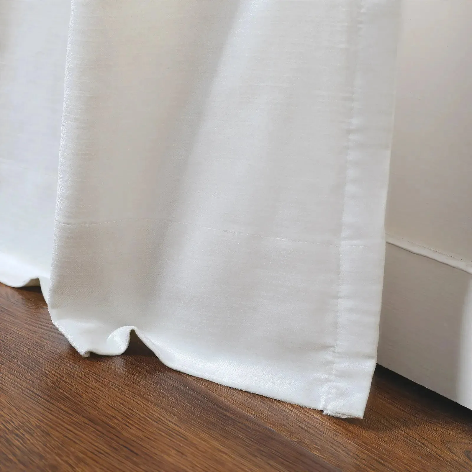 Veda Luster Cotton Velvet Drapery Grommet