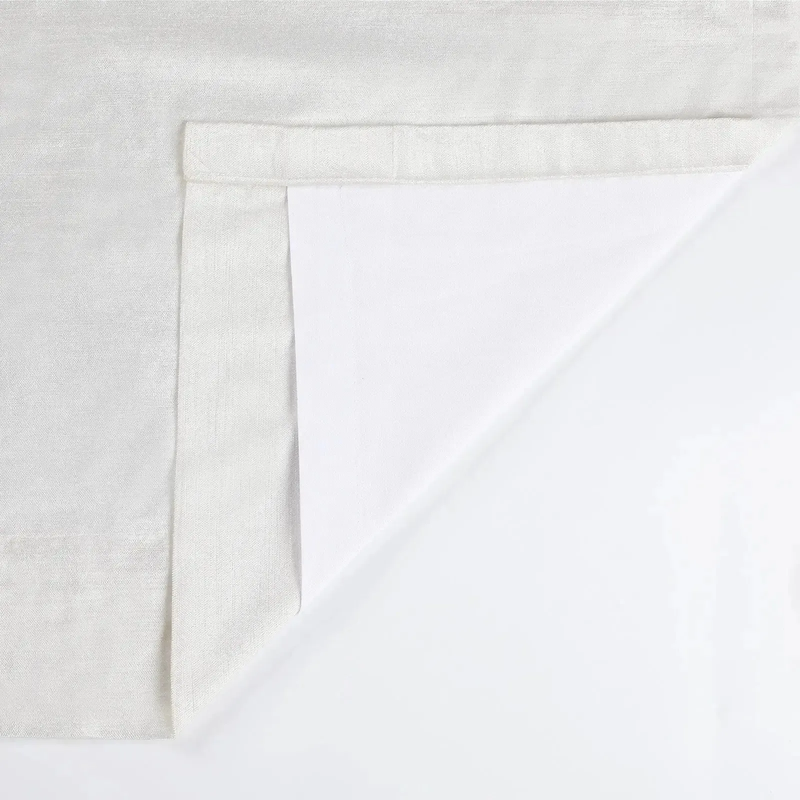 Veda Luster Cotton Velvet Drapery Grommet