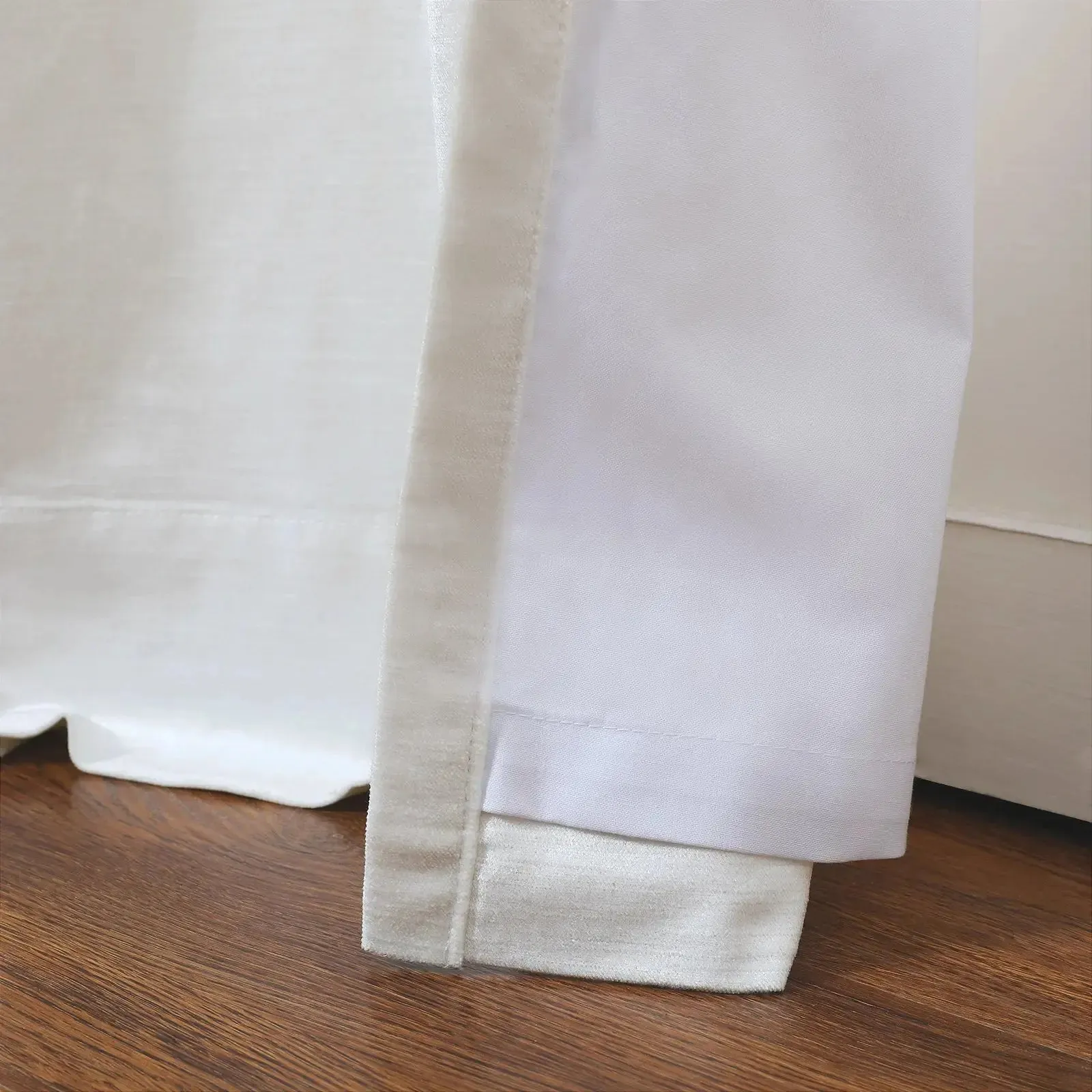 Veda Luster Cotton Velvet Drapery Grommet