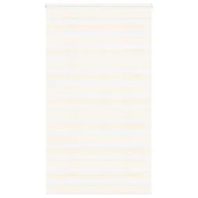 vidaXL Zebra Blind Marble Beige 125x200 cm Fabric Width 120.9 cm Polyester