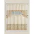 Wholesale artistic flower Lace Window Curtain Set