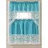 Wholesale castle theme lace Embroidered Window Curtain Set
