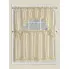 Wholesale classy faux silk lace Window Curtain Set