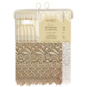 Wholesale classy Lace Window Curtain Set