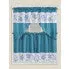 Wholesale Embroidered daisies lace Window Curtain Set