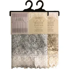 Wholesale palace theme Lace Window Curtain Set