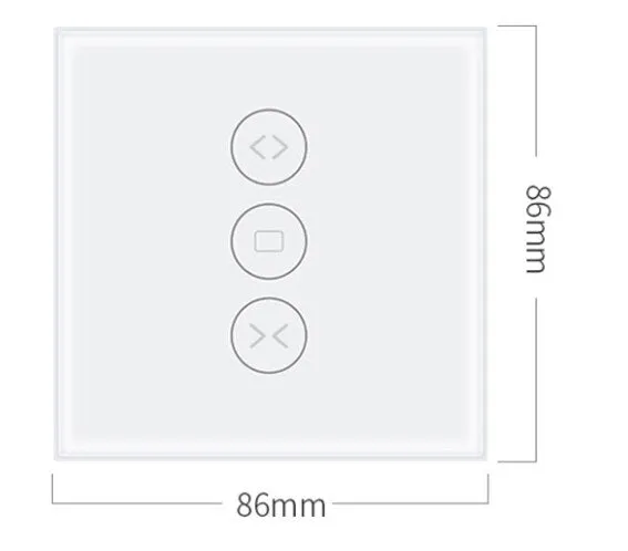 WiFi Smart Curtain Switch Smart Life Tuya APP Electric Motorized Curtain Blind Roller Shutter Works with Alexa and Google Home