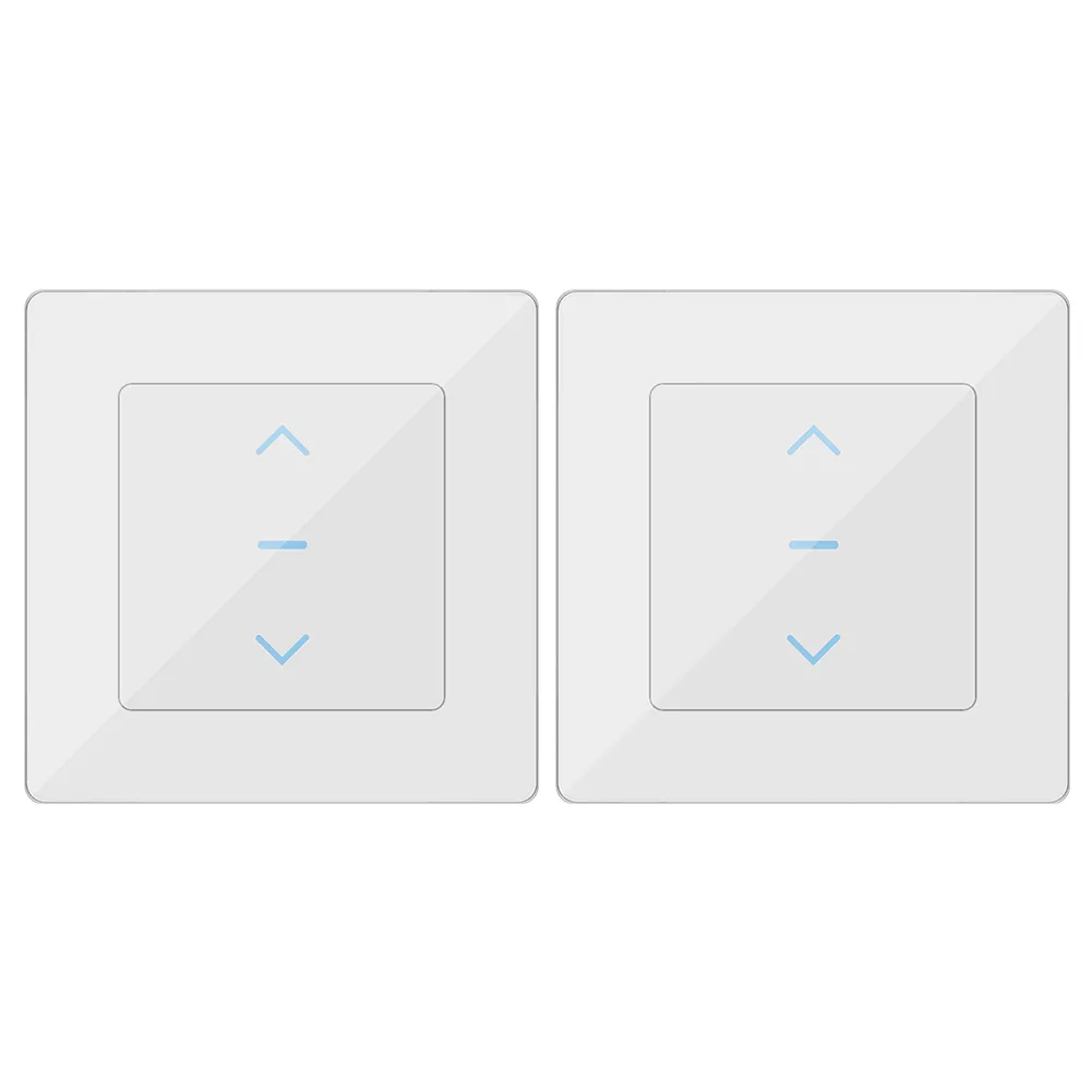 WiFi Touch Smart Curtain Switch Design for Motorized Curtains and Roller Blinds EU