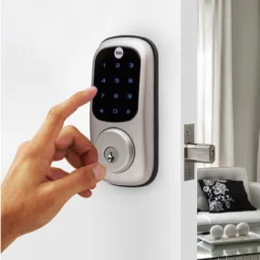 Yale Assure Lookwood Wireless Z-Wave Remote Digital Smart deadbolt Lockset with Key