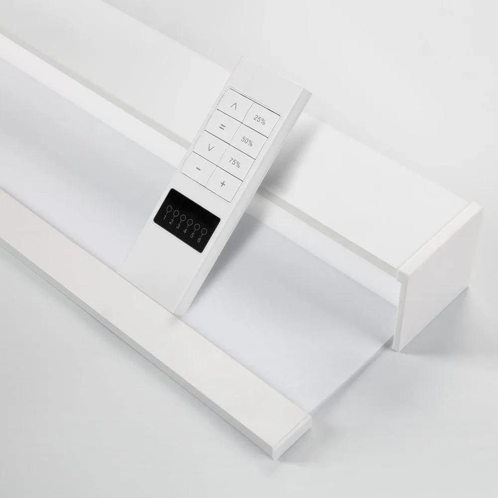 ZSHINE Smart Motorized Roller Shades Full Blackout Solid Fabrics